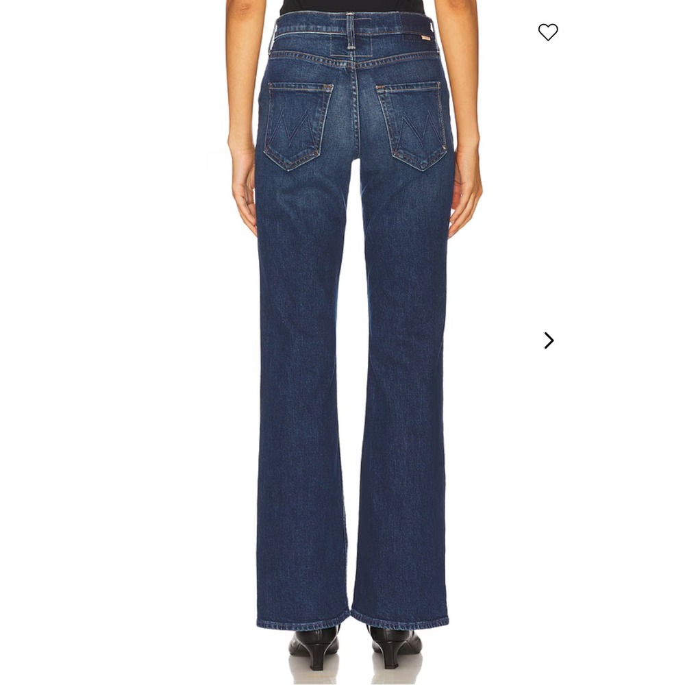 Mother USA Made The Bookie Sneak Straight in Perfectly Imperfect Jeans 29 Waist - Picture 2 of 12